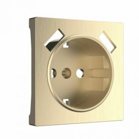 Накладка для Розетки USB Werkel W1179510 Шампань Рифленый / Веркель
