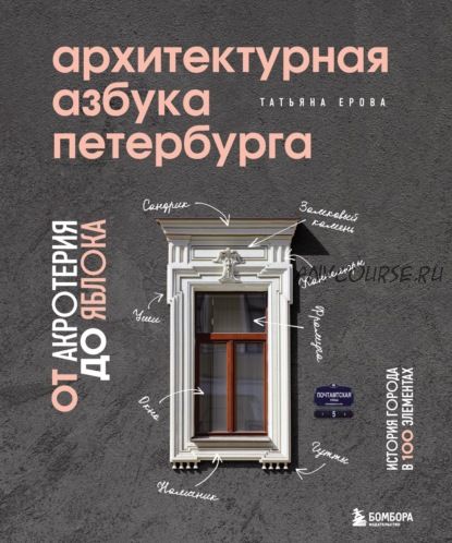 Архитектурная азбука Петербурга:от акротерия до яблока.История города в 100 элементах(Татьяна Ерова)