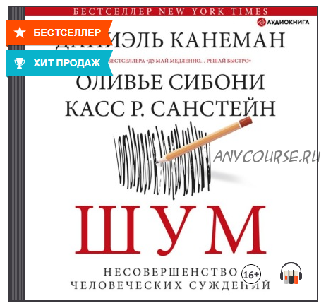 [Аудиокнига] Шум. Несовершенство человеческих суждений (Даниэль Канеман)