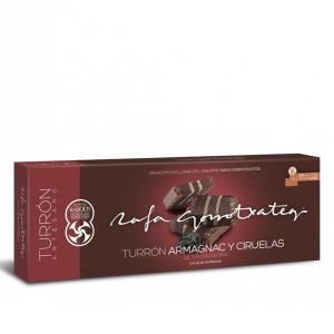 Туррон-нуга трюфельный с арманьяком и черносливом Rafa Gorrotxategi Turron con Armagnac y Ciruelas de Trufa Negra 250 г - Испания