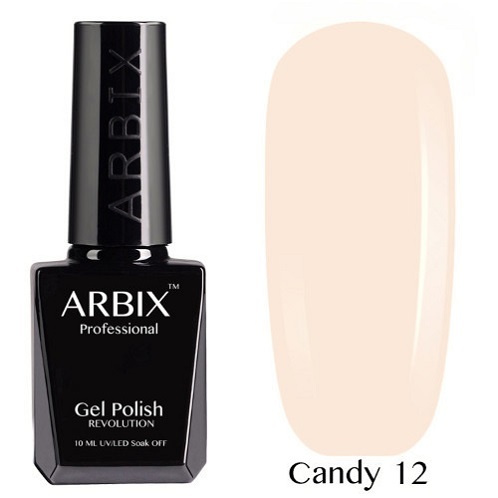 ARBIX гель лак Candy, 12  Ванильный коктейль