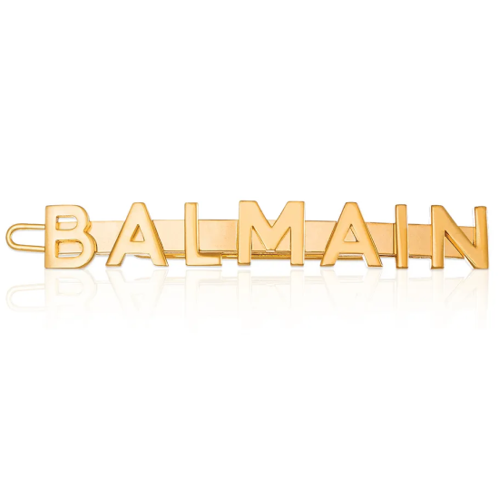 Balmain Hair Couture Заколка для волос в виде фирменного логотипа Лимитированная коллекция