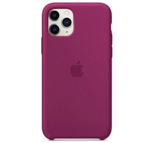 Чехол силиконовый для iPhone 11 Pro (Бордовый)