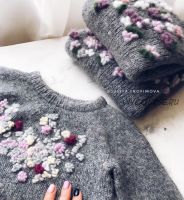 Джемпер с вышивкой (Юлия Трофимова)