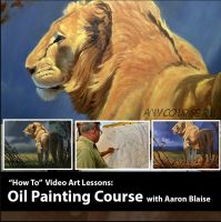 Курс масляной живописи. Oil Painting Course with Aaron Blaise (Аарон Блейз)