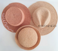Методическое пособие по вязанию шляп крючком (Anetta Handmade)