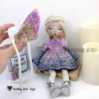 Шьем шляпку боннет для куклы (София Покровская)