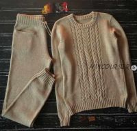 Вязаный костюм для вязальной машины (Анна Киселёва)