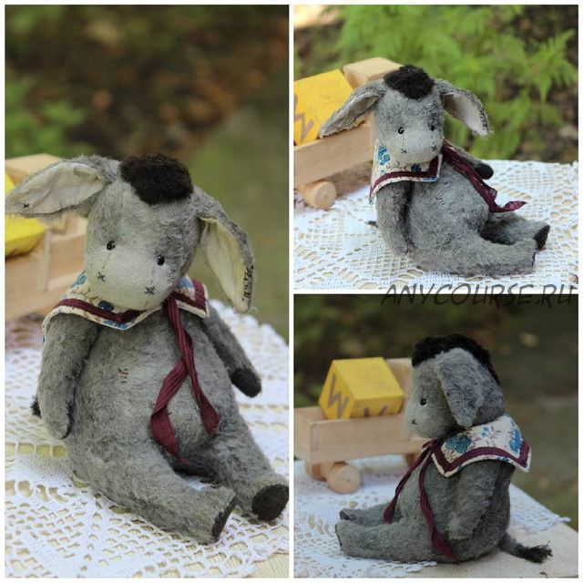 Выкройка Ослик (Инга Пантелеева)