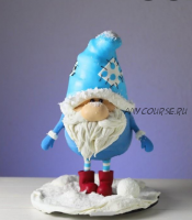 [dayanacake] 3D-торт «Новогодний Гном» (Даяна Лус)