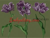 [embgallery] Дизайн машинной вышивки «Тюльпаны»