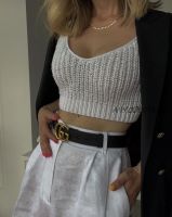 [feel.love.knit] Топ Shiny (Алиса Лаврик)