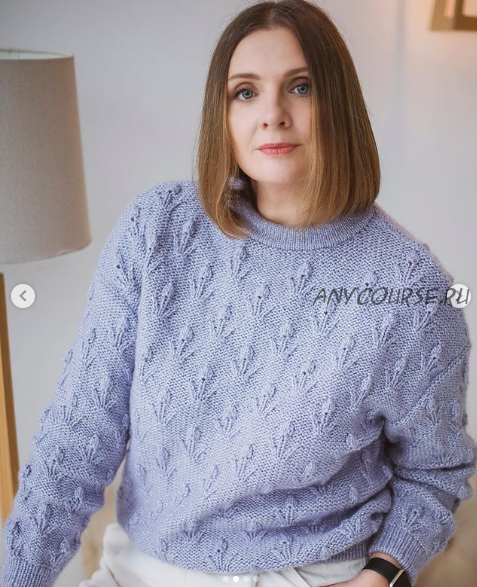 [knitterra] Свитшот «Tulips Sweater» (Таня Мулокас)