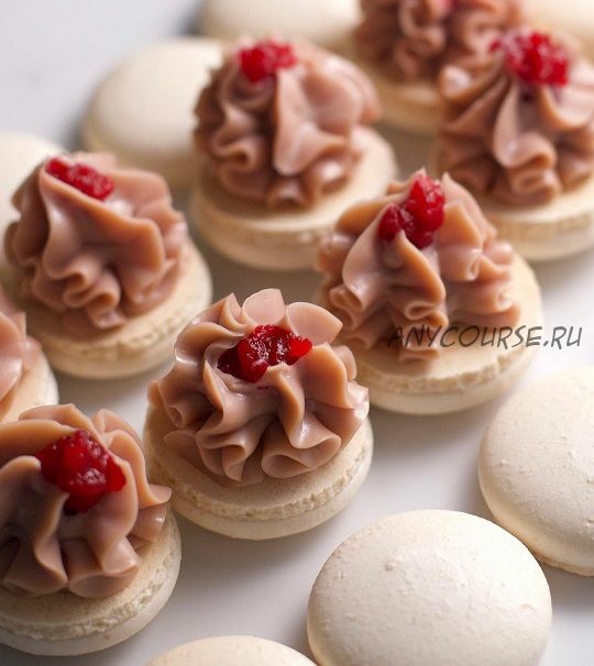 [La Farine.school] Online Macaron Masterclass + 5 сборников начинок - 54 рецепта (narudskaya_stasi)