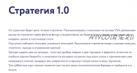 [Vesperfin] Стратегия 1.0 (Арина Веспер)