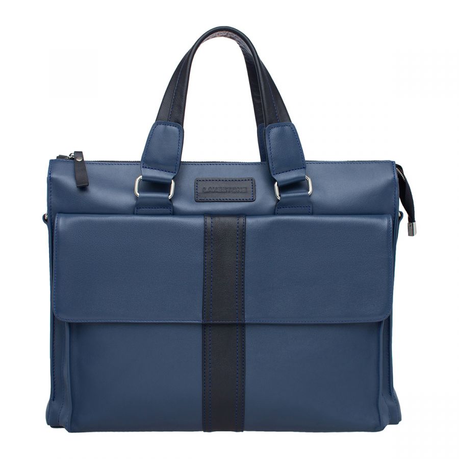 Деловая сумка LAKESTONE Wembley Dark Blue/Black 925331/DB/BL