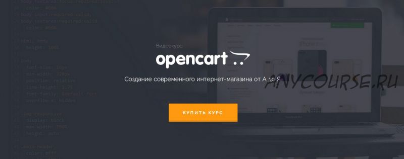 [WebDesign Master] Создание современного интернет-магазина от А до Я на OpenCart, 2016