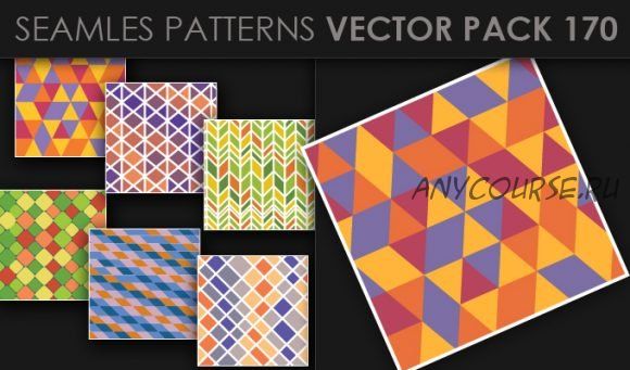 [designious] Seamless Patterns vector pack 170