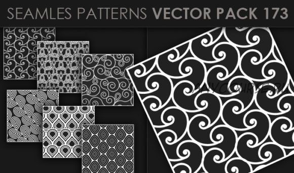 [designious] Seamless Patterns vector pack 173