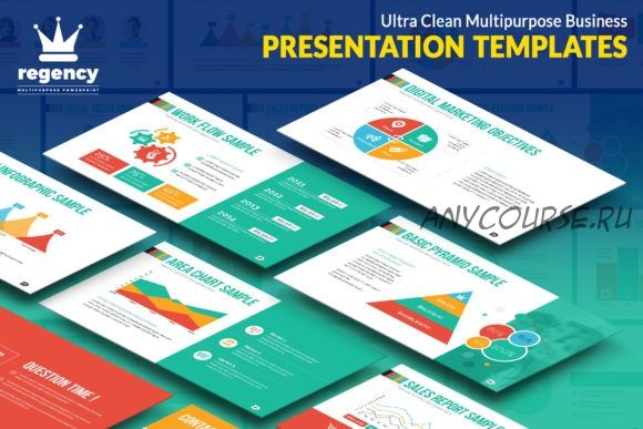 [Сreativefabrica] Clean Business Presentation. Чистая бизнес-презентация (ContestDesign)