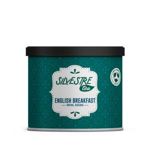 Чай черный в пирамидках Английский завтрак Королевский Ассам Silvestre Tea English Breakfast Royal Assam 25 шт - Испания