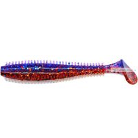 Виброхвост Kosadaka Spikey Shad 90, 9шт., цвет GLV PG-090-RB