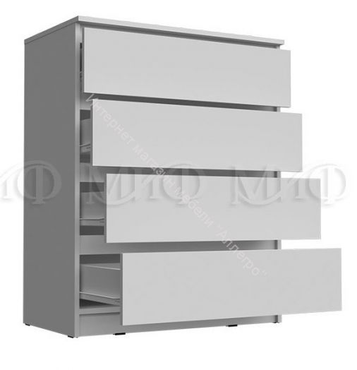 Комод 800 Челси Белый глянец холодный, белый