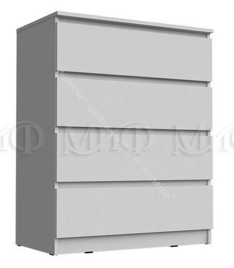 Комод 800 Челси Белый глянец холодный, белый