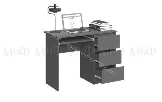 Стол письменный Челси Графит, Графит