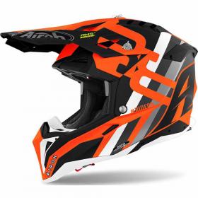 Airoh Aviator 3 Rainbow Orange Matt шлем для мотокросса и эндуро
