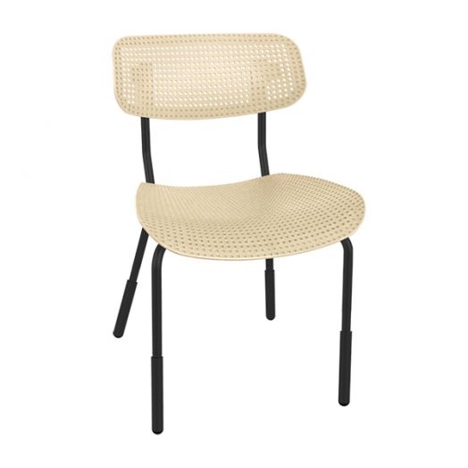 SHT-S85PB-12 Стул Точка Роста регулируемый/штабелируемый (бежевый/бежевый)