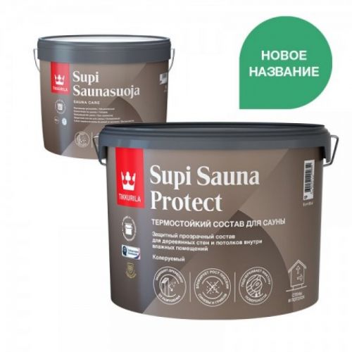 Tikkurila Supi Sauna Protect (Россия) Цвет 5089 9 литров