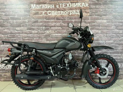 Мопед Alpha Off Road Black Matt 125cm3 (2024)