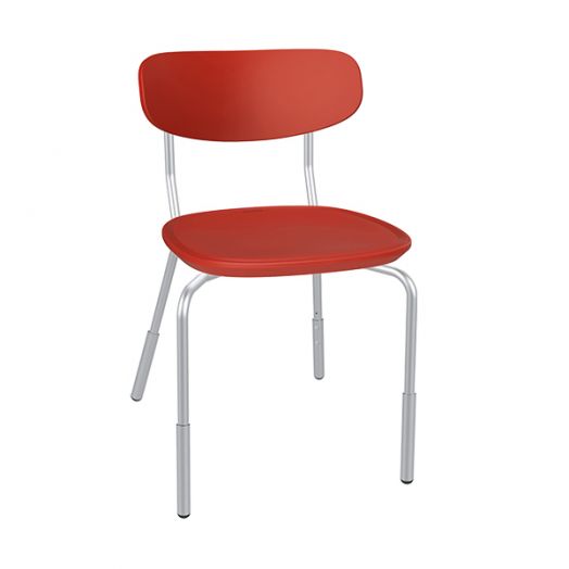 SHT-S85PBCH-24 Стул Точка Роста регулируемый/штабелируемый (красный/красный)