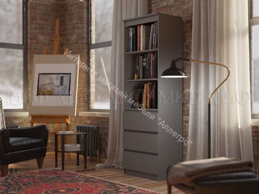 Стеллаж Челси Графит