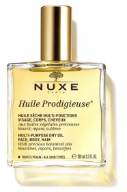 Nuxe Huile Prodigieuse- Многофункциональное масло для ухода за сухой кожей и волосами Nuxe Huile Prodigieuse- Многофункциональное масло для ухода за сухой кожей и волосами