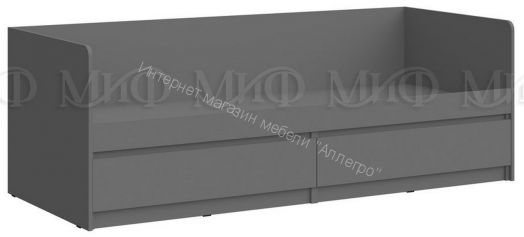 Кровать Челси 800х2000 мм Графит