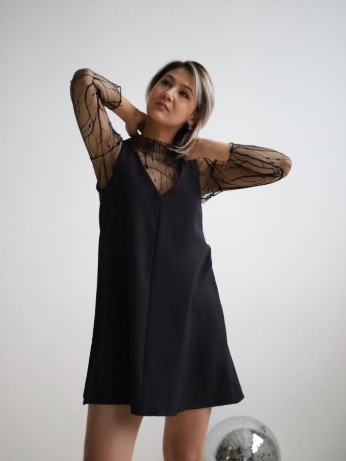 Платье Agio черное