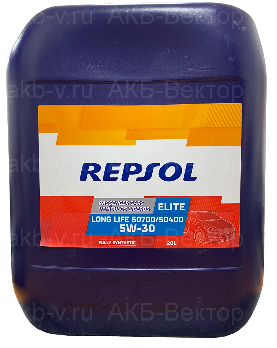 6448R Масло Repsol LONG LIFE 50700/50400 5W30 20л