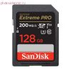 Карта памяти 128GB SanDisk Extreme Pro SDXC UHS-I V30 200/90 mbs [SDSDXXU-128G-GN4IN]