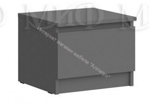 Тумбы прикроватные Челси 2 шт Графит