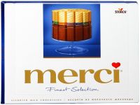 Конфеты Merci (молочный шоколад) 250г.