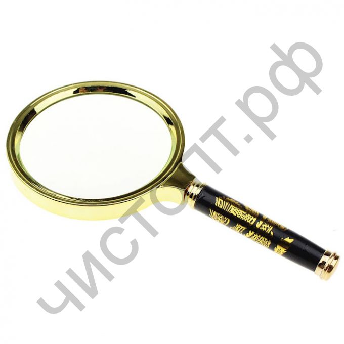 Лупа MAGNIFIER L90, ручная круглая сувенирная ABSпластик+стекло, 5Х, D70мм