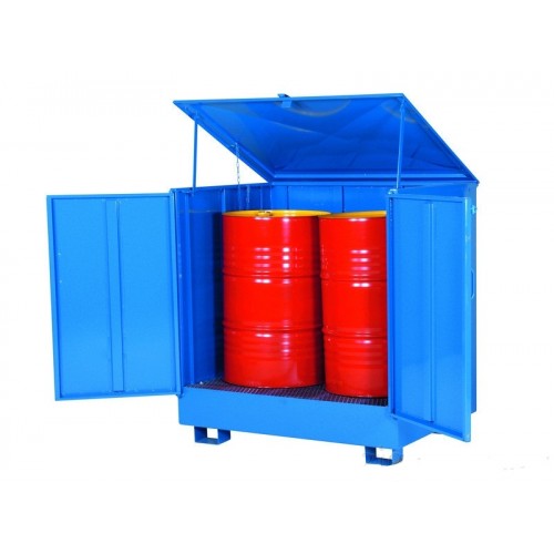 Поддон для складирования и транспортировки бочек закрытого типа