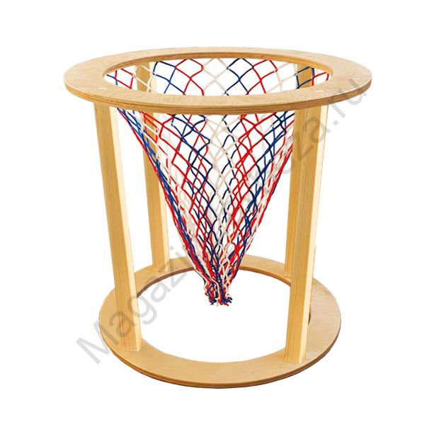 Корзина Детская Для Заброса Мячей (Фанера)