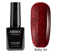 Гель лак  ARBIX  Ruby № 4