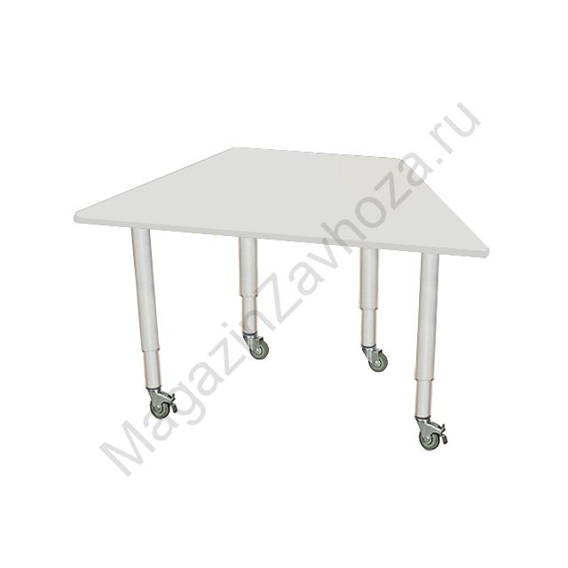 СТОЛ ЛДСП 68-1 (ШКОЛА) НА РЕГУЛИРУЕМЫХ ПО ВЫСОТЕ НОЖКАХ