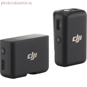 Беспроводной петличный микрофон DJI Mic 2.4 ГГц, 1 передатчик, 1 приемник