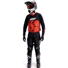 Leatt Moto 4.5 Enduro Red/Black джерси и штаны для мотокросса