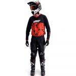 Leatt Moto 4.5 Enduro Red/Black джерси и штаны для мотокросса